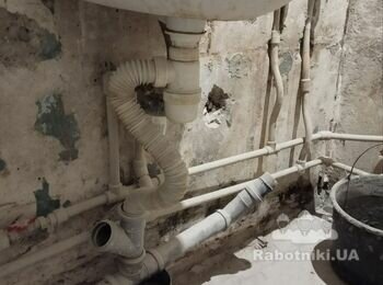 Замена батареи и перенос полотенцасушителя