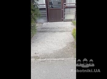 Укладка плитки, на крыльцо , входная группа