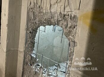 Демонтаж жб стены