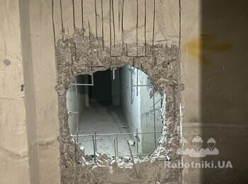 Демонтаж жб стены