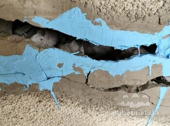 Заделать трещины на фасаде дома в Одессе