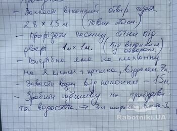 Будівництво прибудови 2,5х3, монтаж каналізаційних квлець