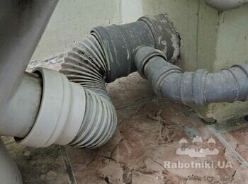 Монтаж короба под инсталляцию + ее установка