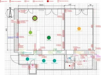 Повний електромонтажний комплекс (59м2)