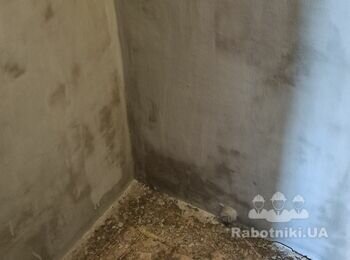 Укладання плитки 16 кв. м. у санвузлі.