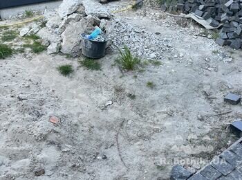 Укладання бруківки габро 50м2