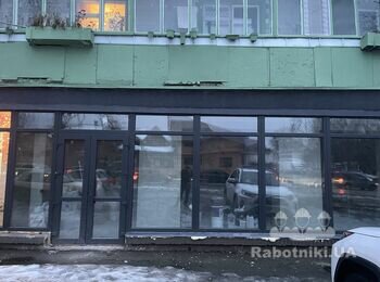 Козырек из металлоконструкция над окном