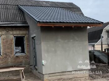 Фасадна штукатурка( Барашек) 70 м2
