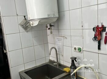 Подключить душ от бойлера.