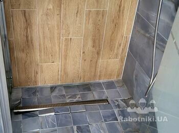 Ремонт підлоги душової кабінки