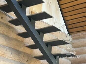 Зварювальник виправити сходові площадки