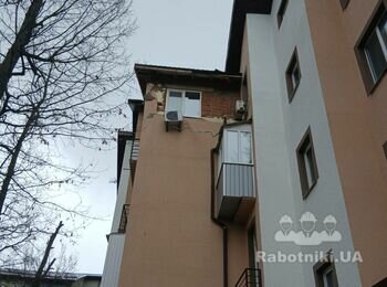 Ремонт фасаду багатоквартирного будинку