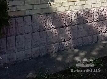 Утеплення цоколя на глибину промерзання 25 пог.м.