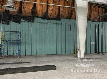 Монтаж ГКЛ на металевий каркас