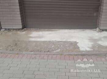 Монтаж бруківки 50м2