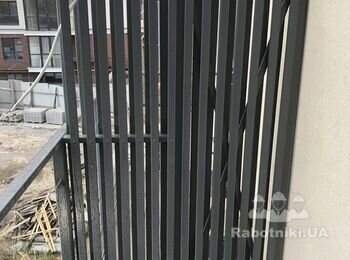 Профнастил Балкон. ЖК Радистов 40