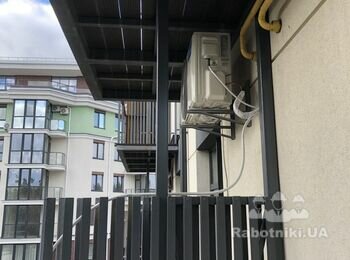 Профнастил Балкон. ЖК Радистов 40