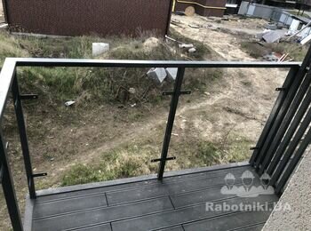 Профнастил Балкон. ЖК Радистов 40