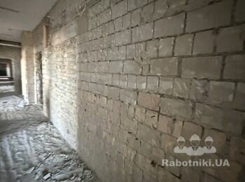 Штукатурка стін 1600 кв.м.