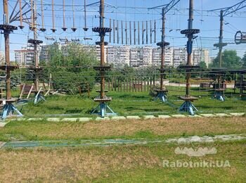 Демонтаж + монтаж мотузкового парку