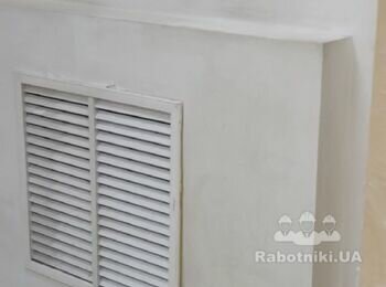 Покраска стін, заділка дир