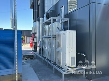 Влаштування огорожі навколо системи кондиціювання