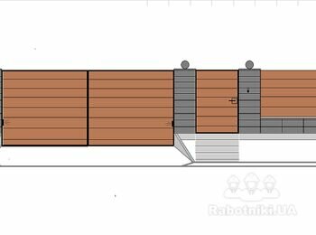 Фундамент для паркану і встановити паркан із декоративного блоку