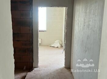 Зробити стяжку, штукатурку
