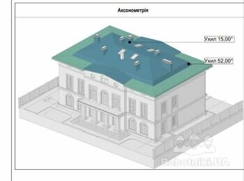 Покрівельні роботи 500м2