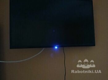 Ремонт телевизора, звук есть, изображения нет
