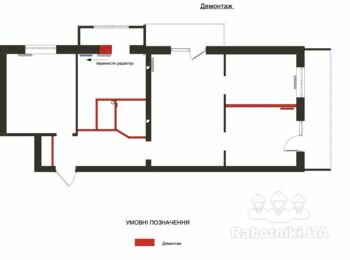 Шукаємо майстра / бригаду для демонтажу старих перегородок та монтажу