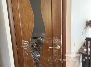 Заміна скла в міжкімнатній двері