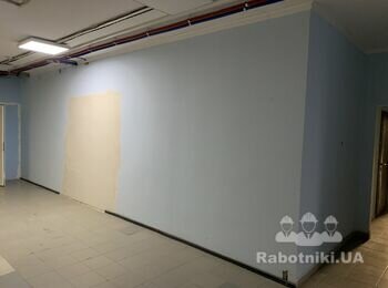 Шпаклівка 110м + фарбування 260м