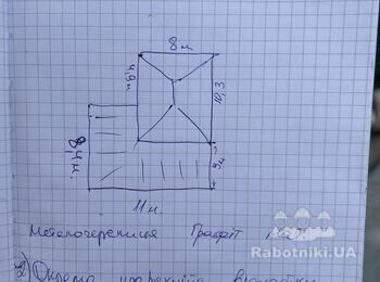 Перекрити будинок профлистом на стару обришітку. Відмостка кругом хати