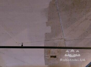 Поклейка ламелей на стелі Паркінг та техприміщення 1500 м ТЦ, ц