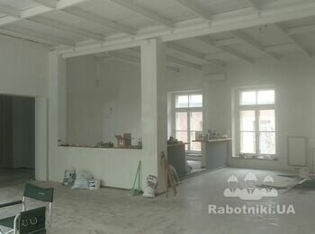 Покраска стен в белый, район Екатерининской пл