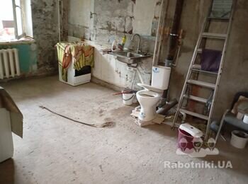 Стяжка підлоги 52м2