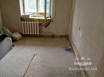 Стяжка підлоги 52м2