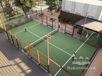 Установка поребрика под клумбы