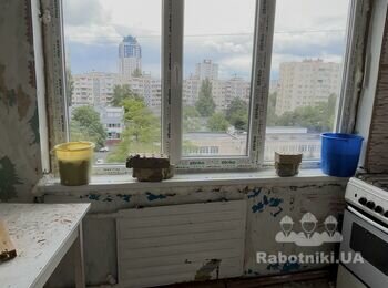 Откоси кухня, комната