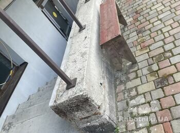 Укладання Плитки на парапет подвальних приміщень