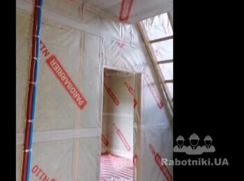 Влаштування стяжки підлоги та стін з ГКЛ