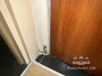 Локальний ремонт стін після затоплення, підготовка під фарбування