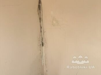 Локальний ремонт стін після затоплення, підготовка під фарбування