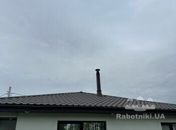 Проходка вентиляції на кришу, облаштування