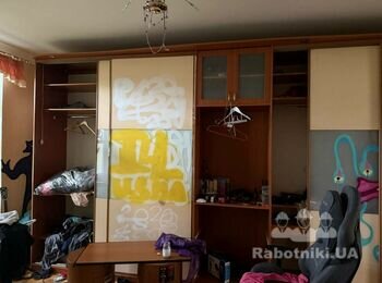 Демонтаж +Винос Шафи-купе 3м х 5м довжини !! 15-18 июня Терміново