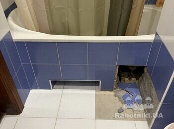 Укладання плитки 3кв.м з демонтажем
