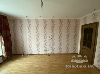 Фарбування стін та стелі обєм 117 м2