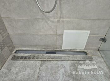 Заміна трапу в душевій