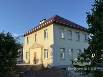 Фасад 100мм пінопластом
